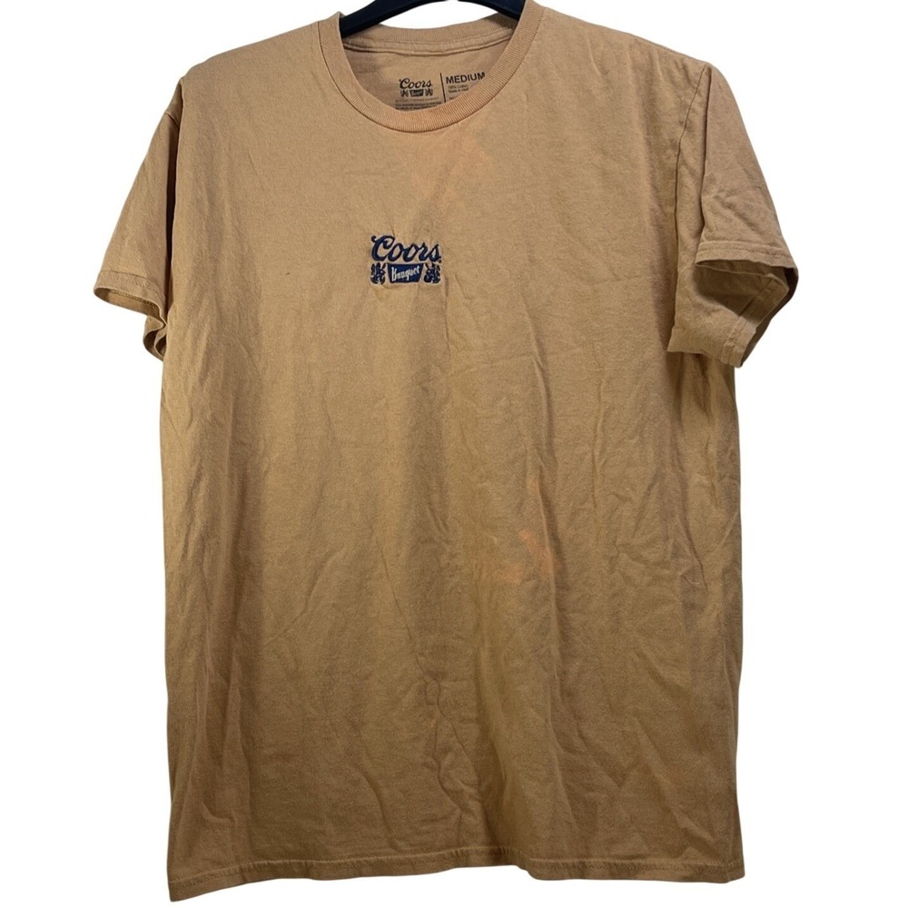 Coors Shirt‎ Mens M Brown Banquet Beer Golden Colorado Tee Tshirts